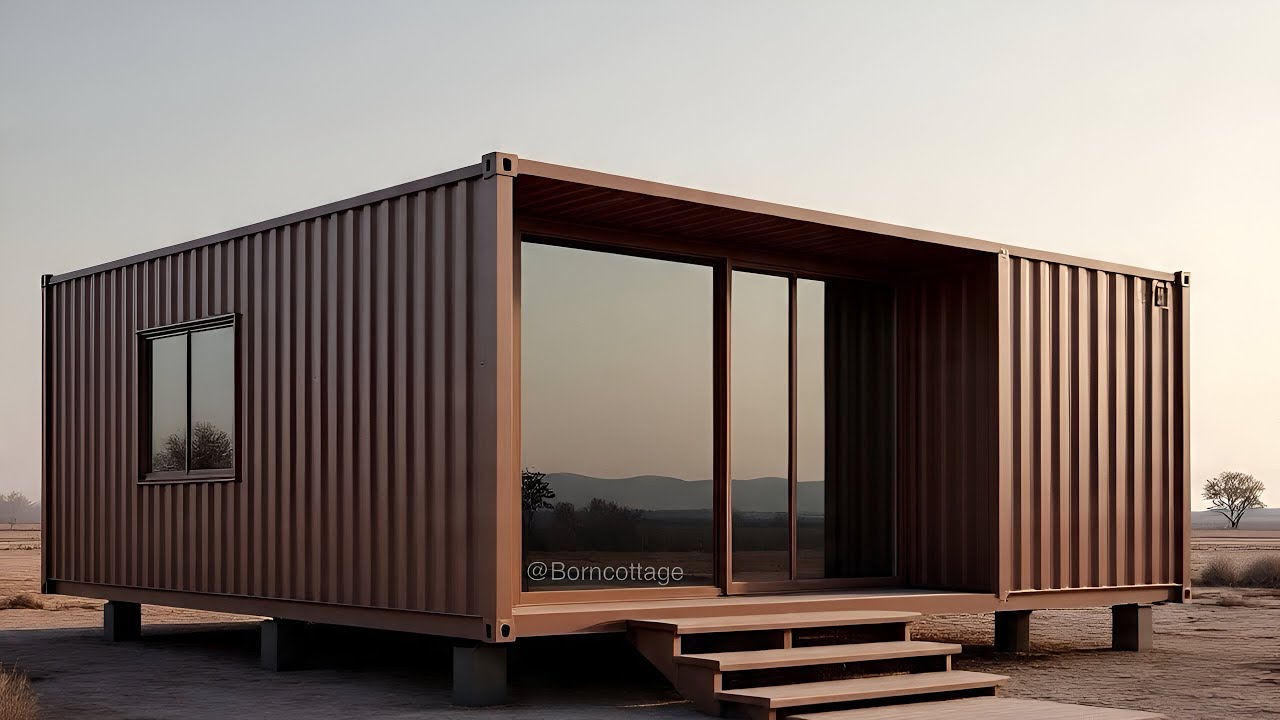 Container House | 2-Bedroom Container Home | 3x20ft Modern House Design