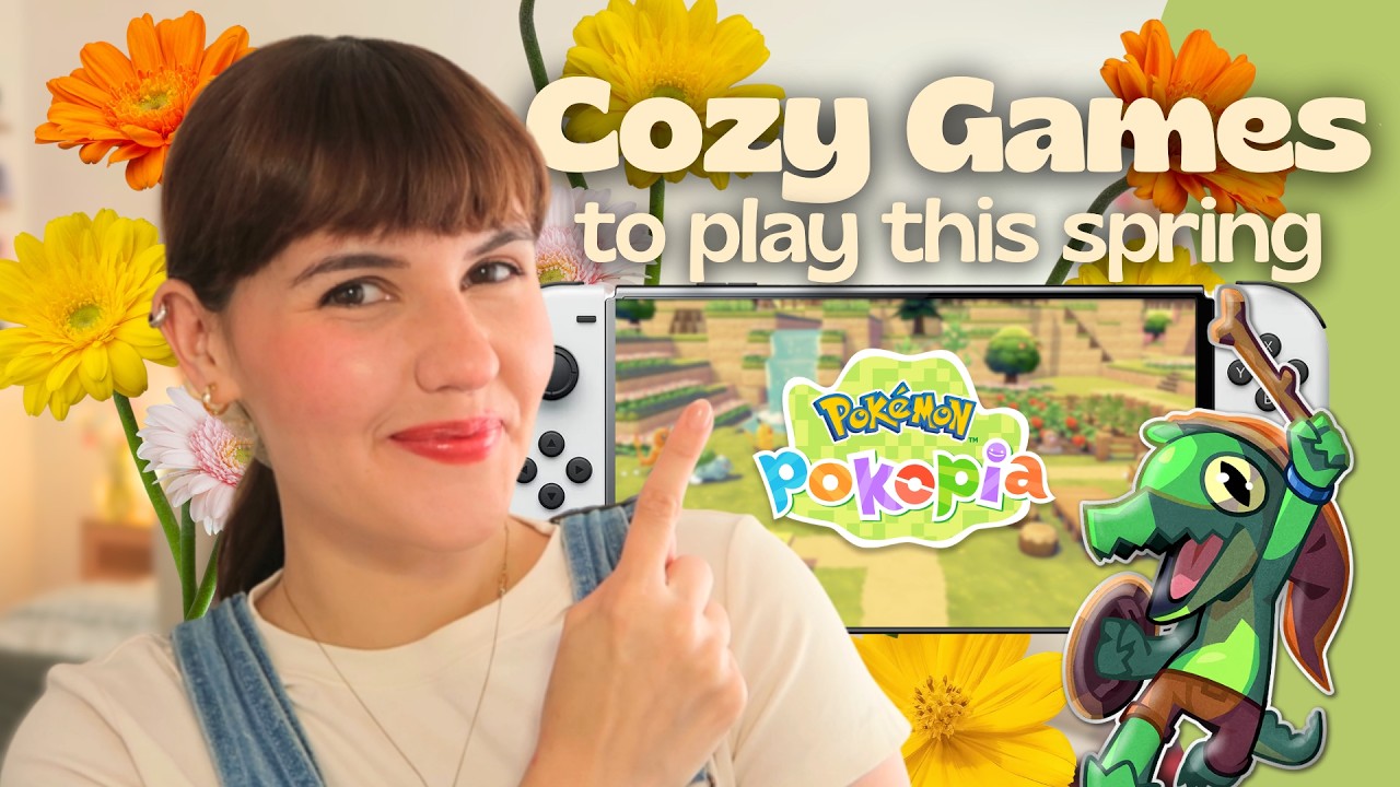 🌷 NEW & Upcoming Cozy Games for Spring 2026🌷