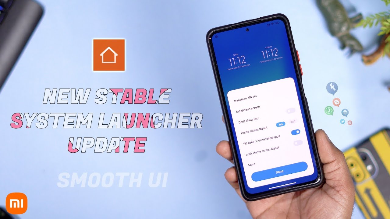 New STABLE MIUI 13 System Launcher Update, Super Smooth Ui Response and New Looks Compare to old one