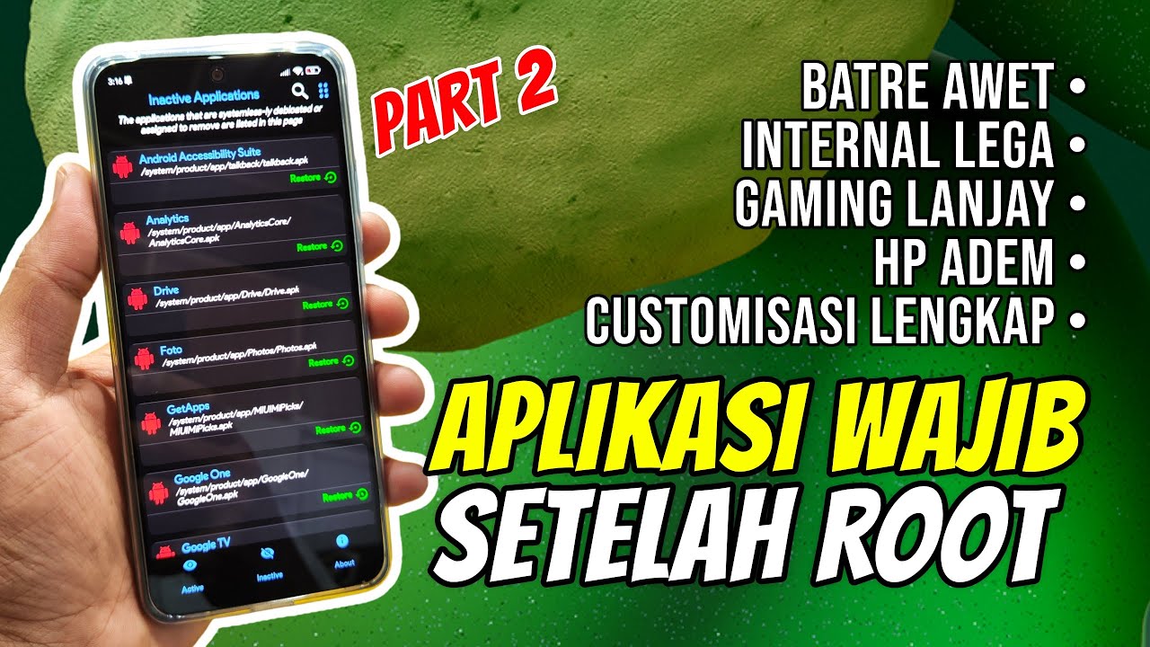 Aplikasi Wajib Untuk Hp Root Terbaik - Part 2