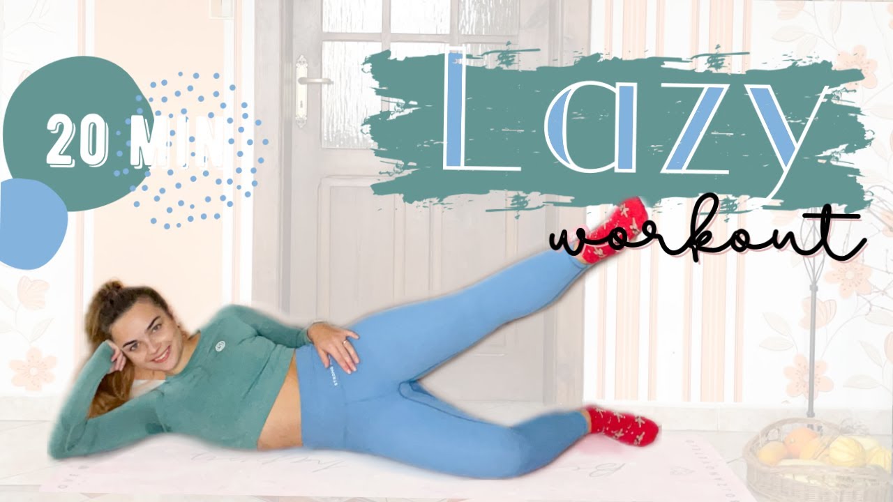 20 MIN LAZY WORKOUT / no standing / trénink v leže / by Jenny Tailor