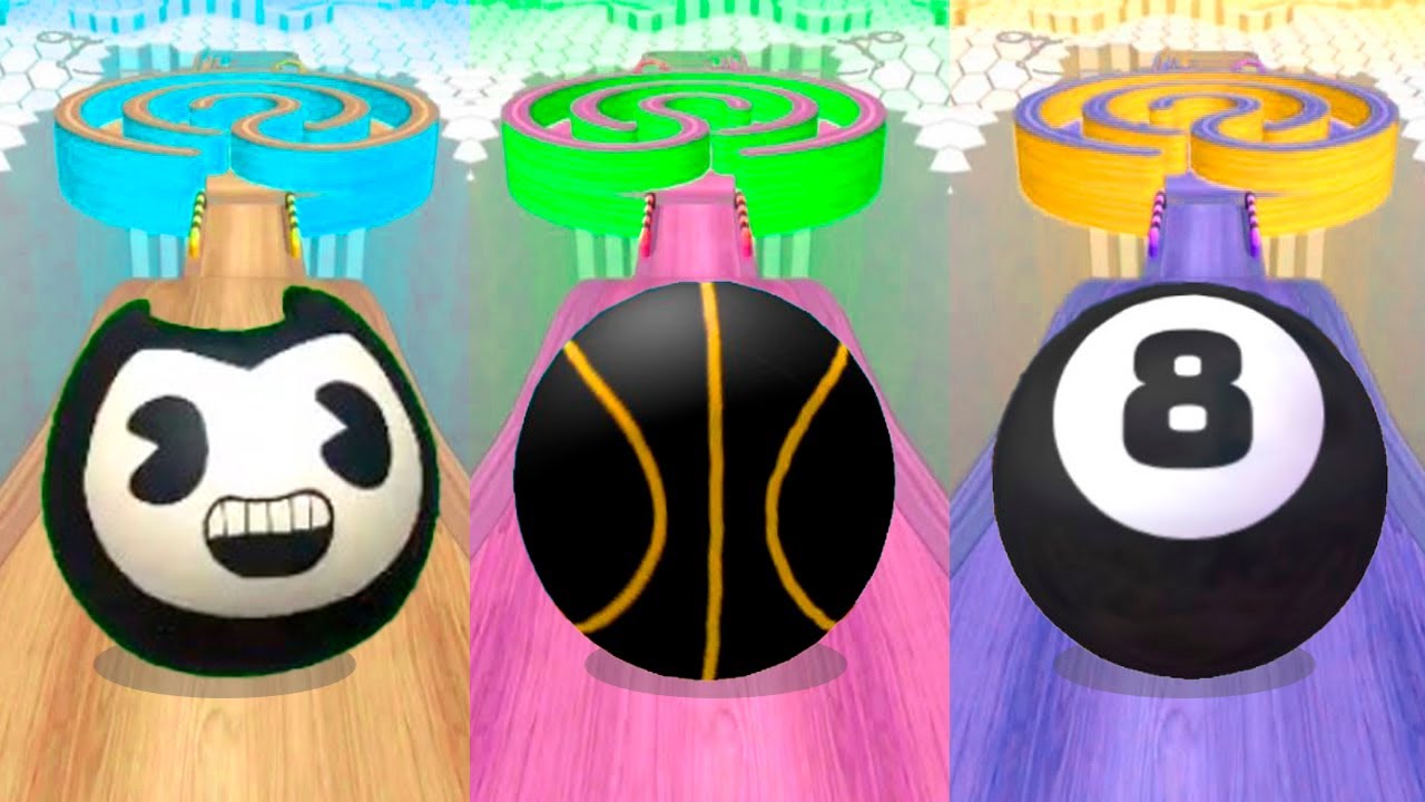 White Balls Only Challenge: Going Ball vs Sky Rolling Ball vs Racing Ball 3D! Race 993