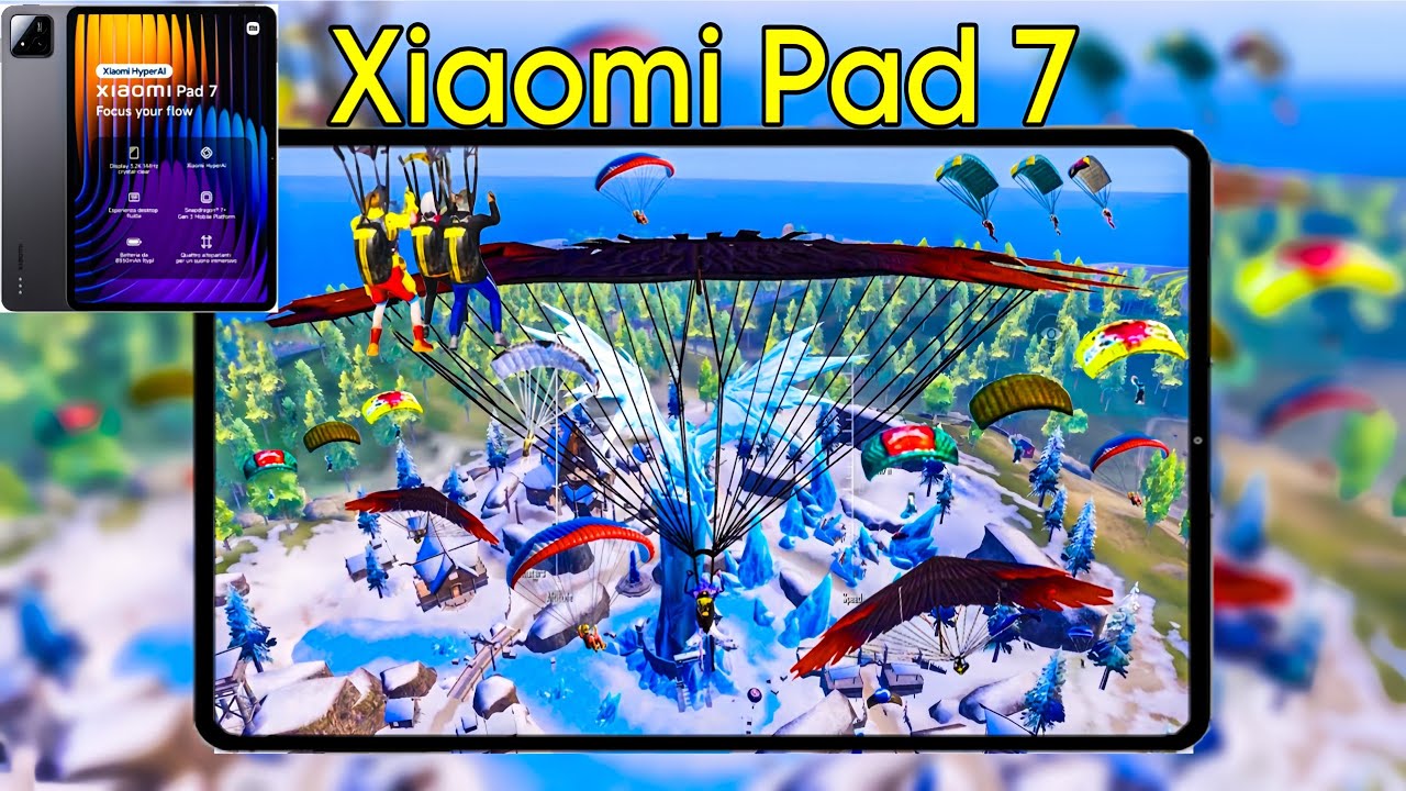 Xiaomi Pad 7 BGMI Test 🔥 Xiaomi Pad 7 Pubg Test | Xiaomi Pad 7 Gaming Review After Update 