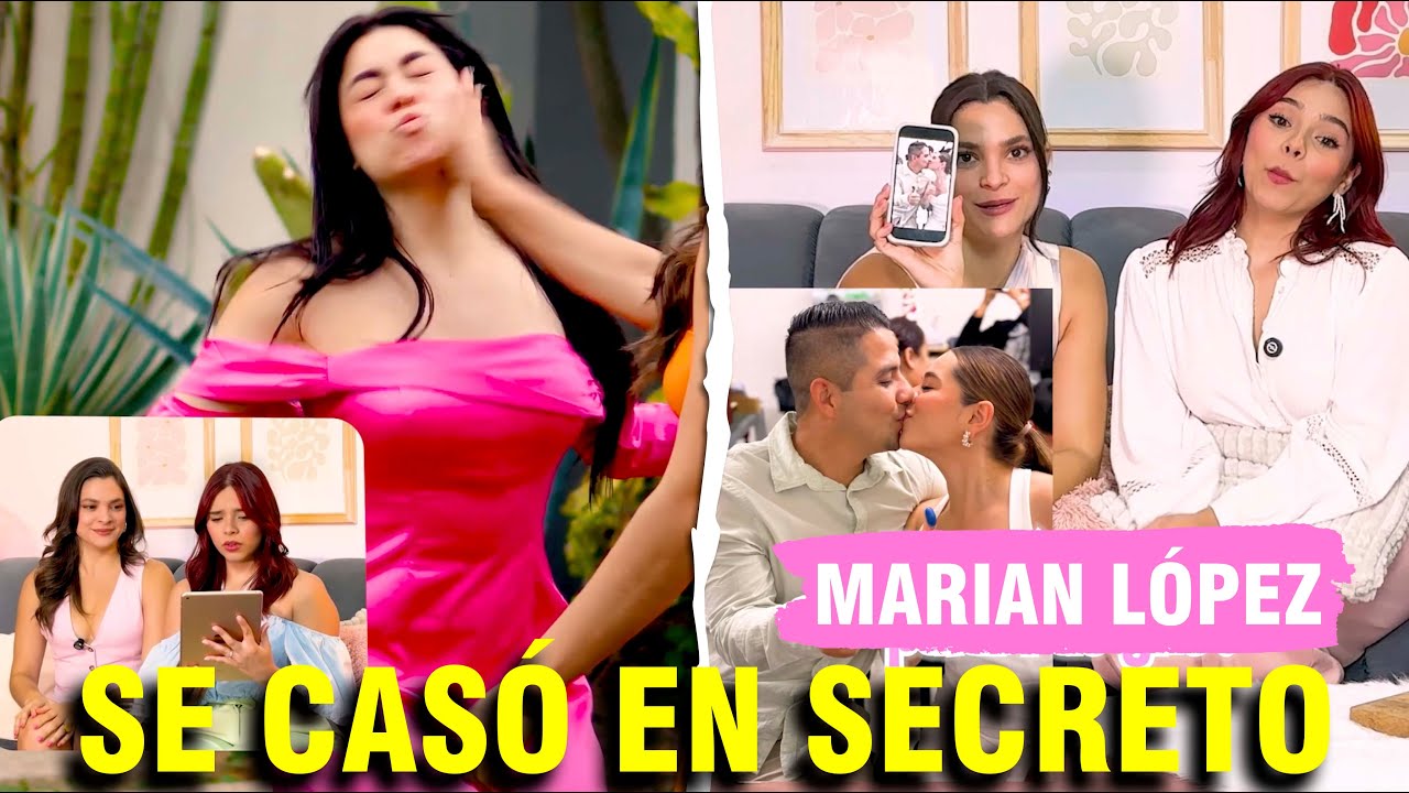 Marian López se casó en secreto en la vida real.