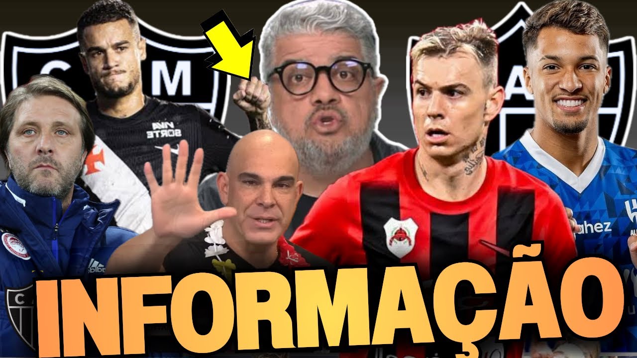 HOJEE! TV BAND MINAS ATLÉTICO MG | EXCELENTE INFORMAÇÃO DESTA QUARTA | GALO HOJE!
