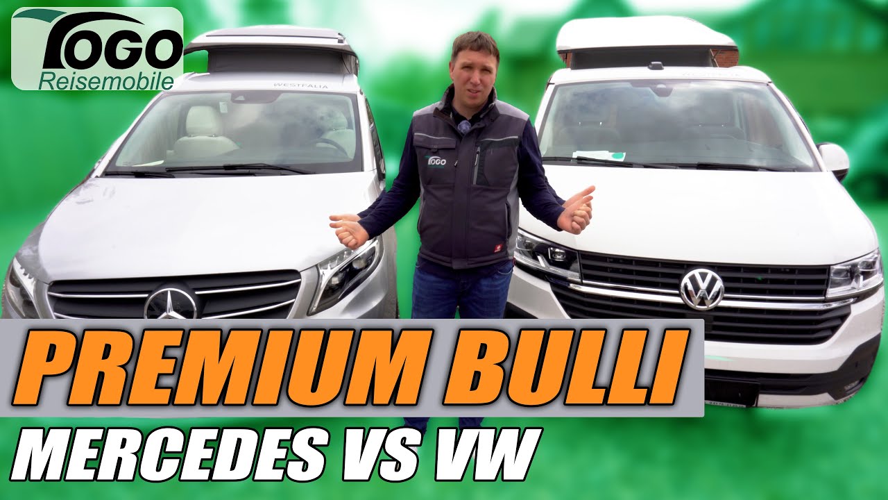 🔥🔥Besser als VW California?🔥🔥 Westfalia Kepler One auf VW T6.1 vs. Westfalia Jules Verne 2021 auf MB