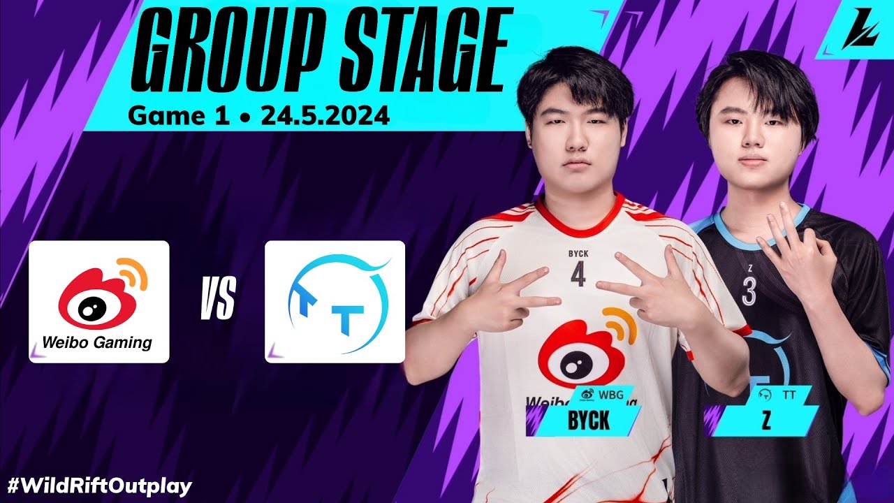 WBG vs. TT • Game 1 (Bo3) | Group Stage | WSL Summer 2024