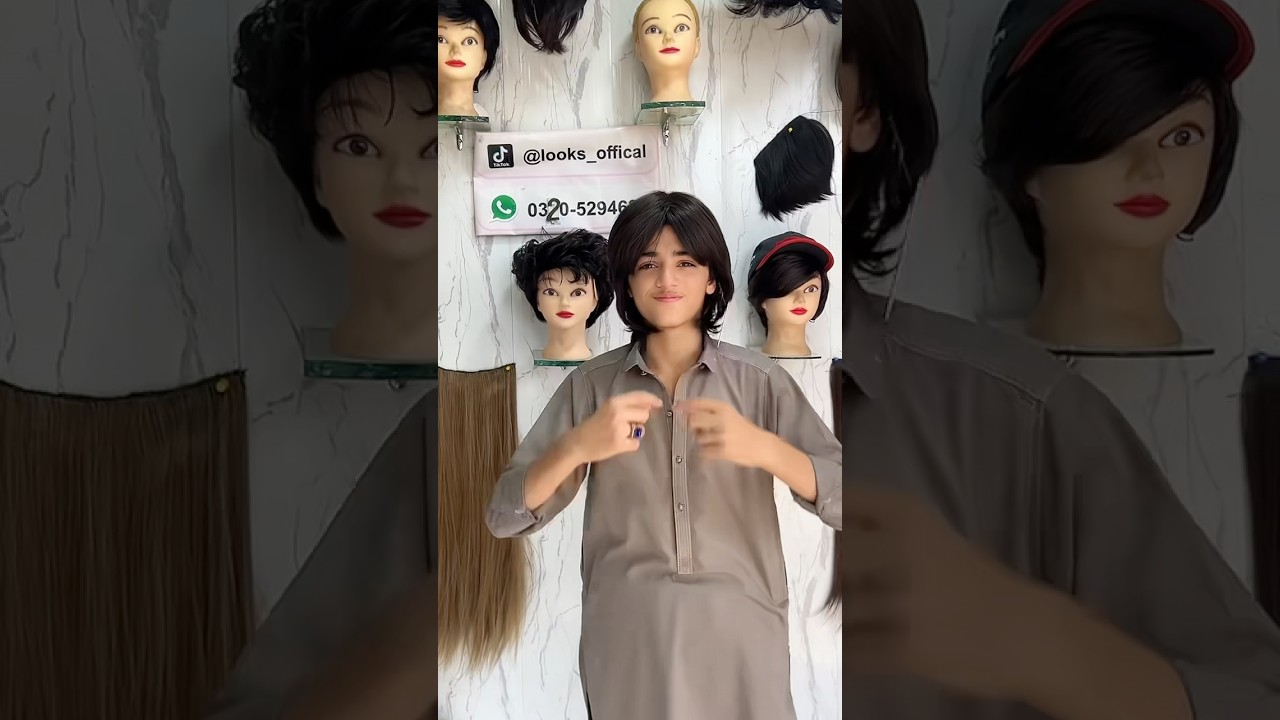 Boys wolf hair wig available #unfrezzmyaccount #unfrez #hairstyle #1mviewers #growmyaccount #beauty