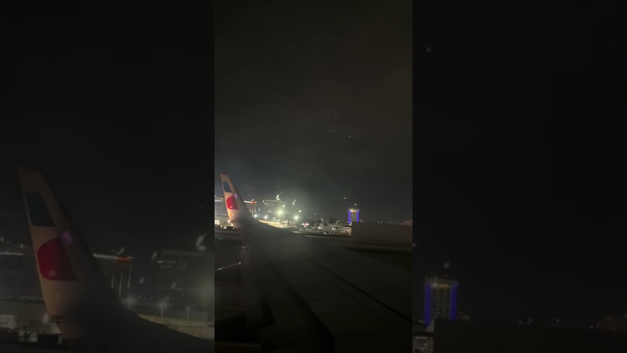 Take off from California 