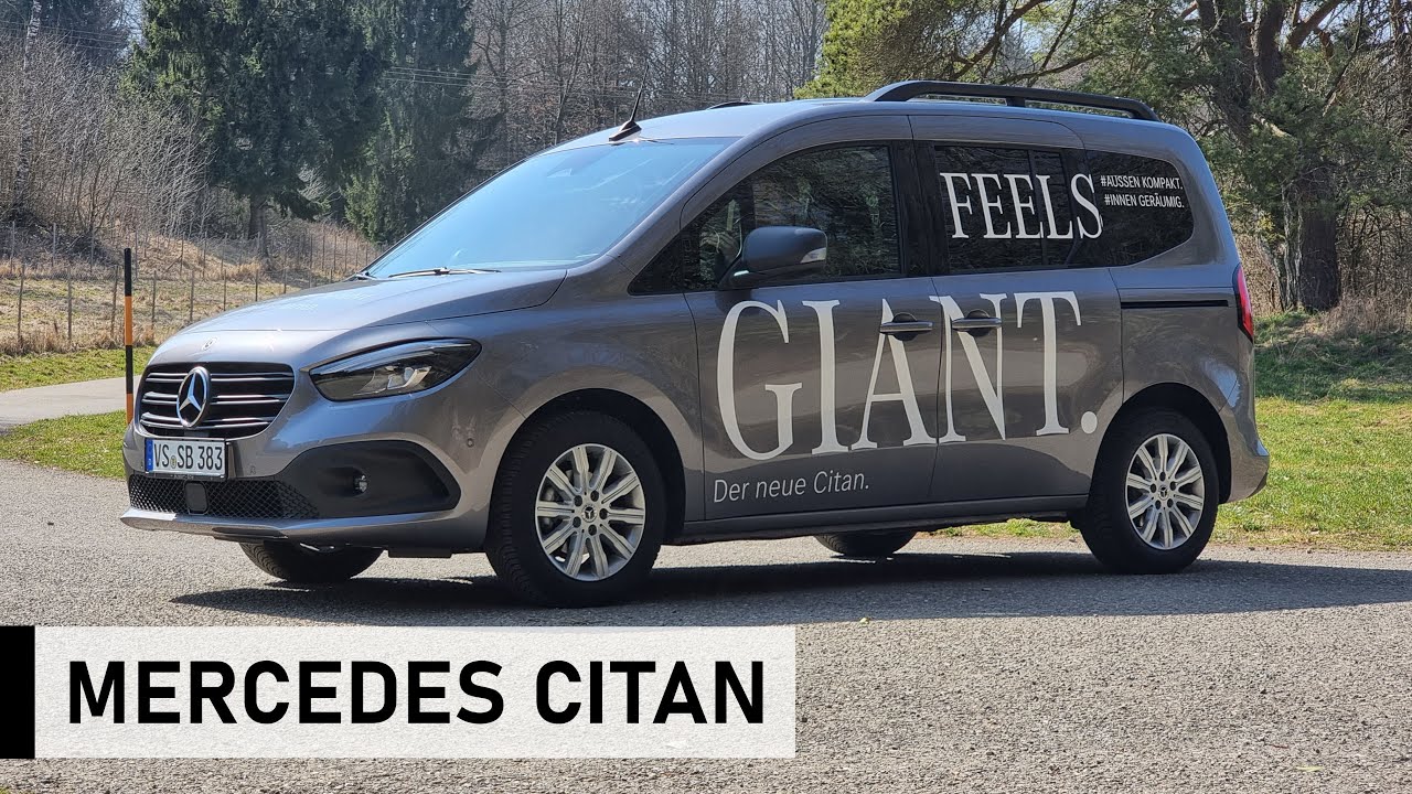Nun ein ECHTER Mercedes?: 2022 Mercedes-Benz Citan Tourer - Review, Fahrbericht, Test