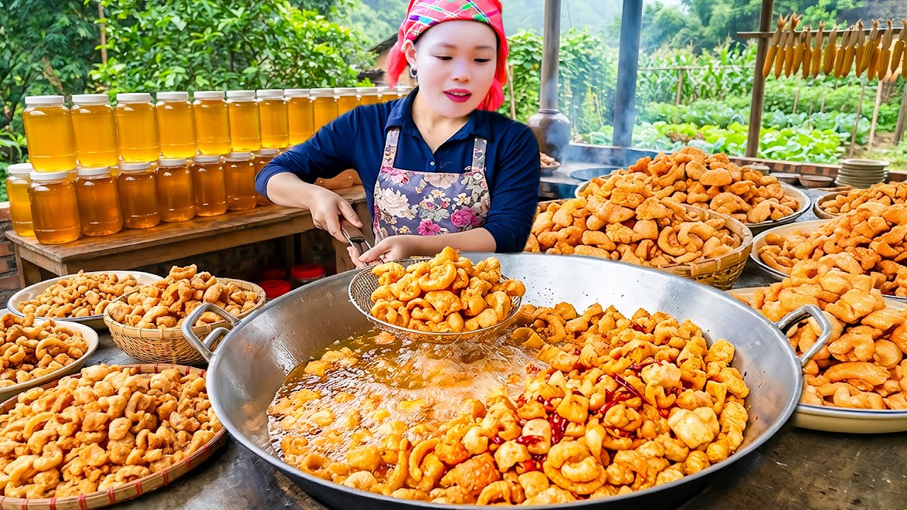 How to Make Cooking Oil From Black Lard to Preserve with Huong