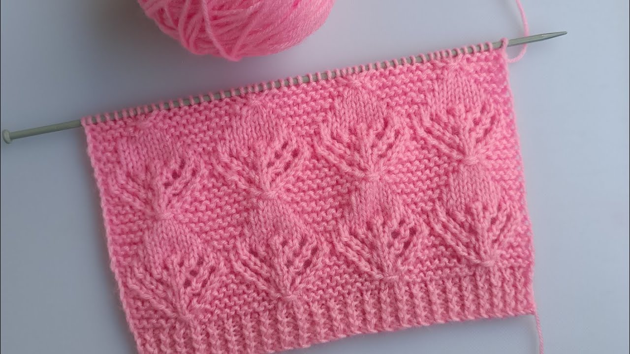 New knitting design/pattern #1104 for cardigan, sweater, jacket, frock ||in hindi||