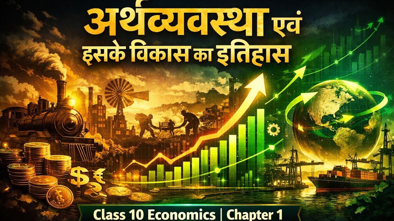 Class 10 Economics Chapter 1 | अर्थ व्यवस्था एवं इसके विकास का इतिहास | Bihar Board 2027