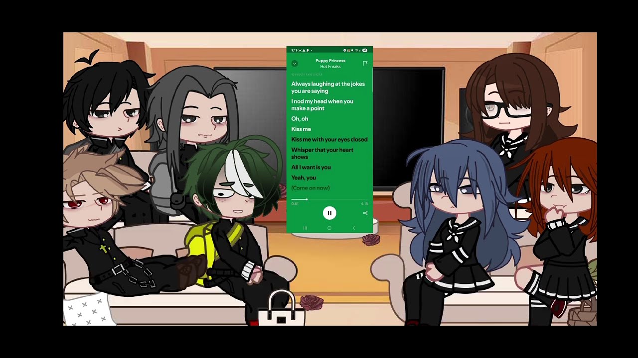 Deku's past classmates react to his songs!! #mha #deku #songs #Izuku #funny #lazy #fyp 