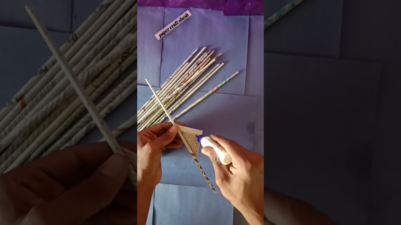 paper stick #paper #viral #diy #how #wall #ytshorts.