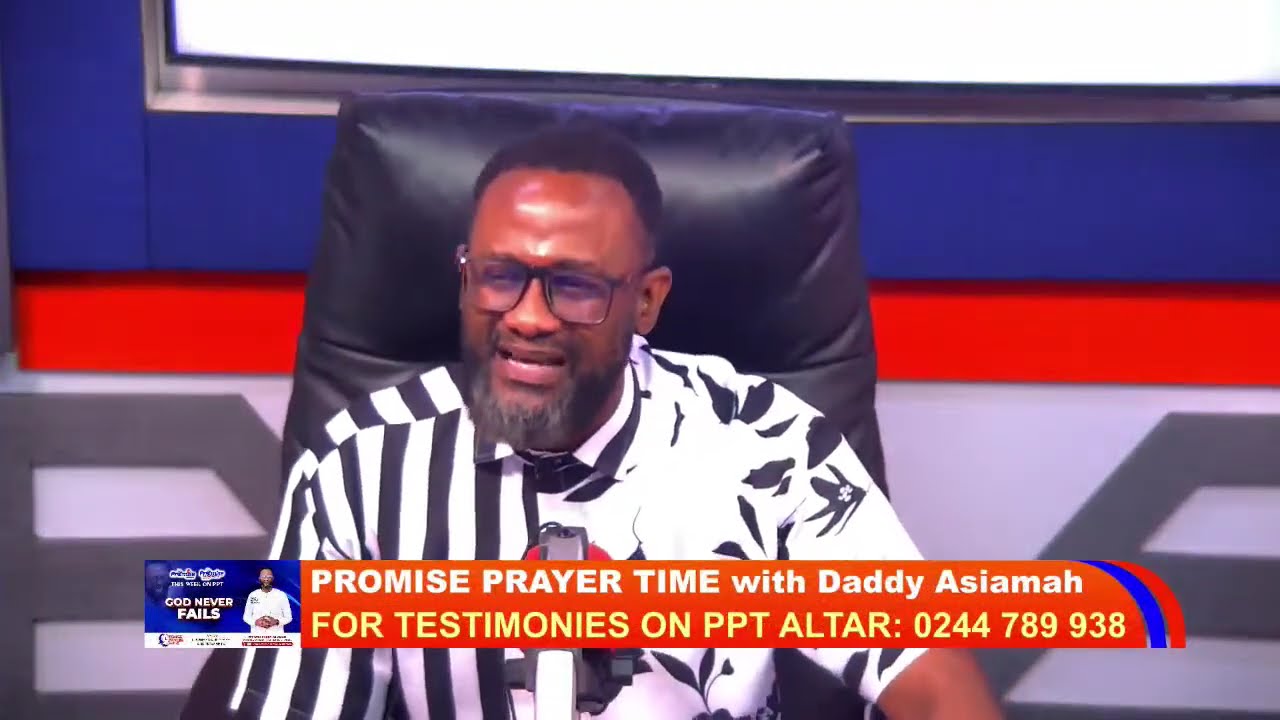 PROMISE PRAYER TIME is live with Daddy Asiamah || (GOD NEVER FAILS - DAY 4) 19/03/2026.