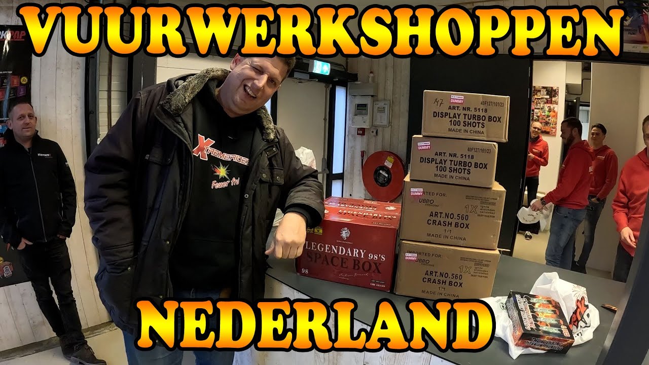 DE OPLOSSING ALS JE TEVEEL KILO VUURWERK KOOPT!!!