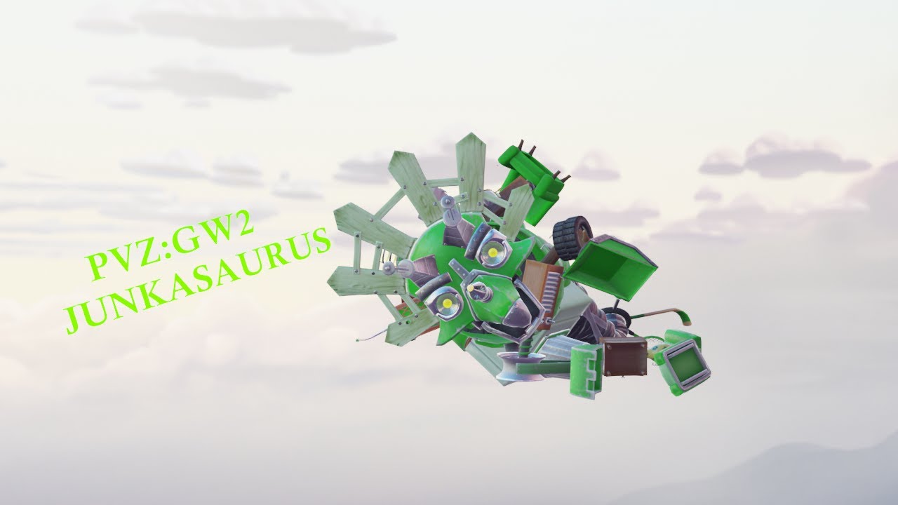 PVZ:GW2 Junkasaurus Character mod Release