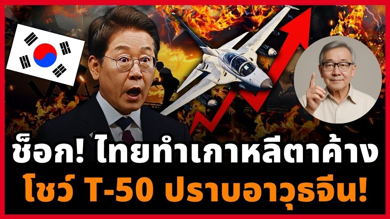เกาหลีใต้ซูฮก! ทัพไทยเก่งเกินคาด ใช้อาวุธเกาหลีอย่างเหนือชั้น เทพเกินเจ้าของ!