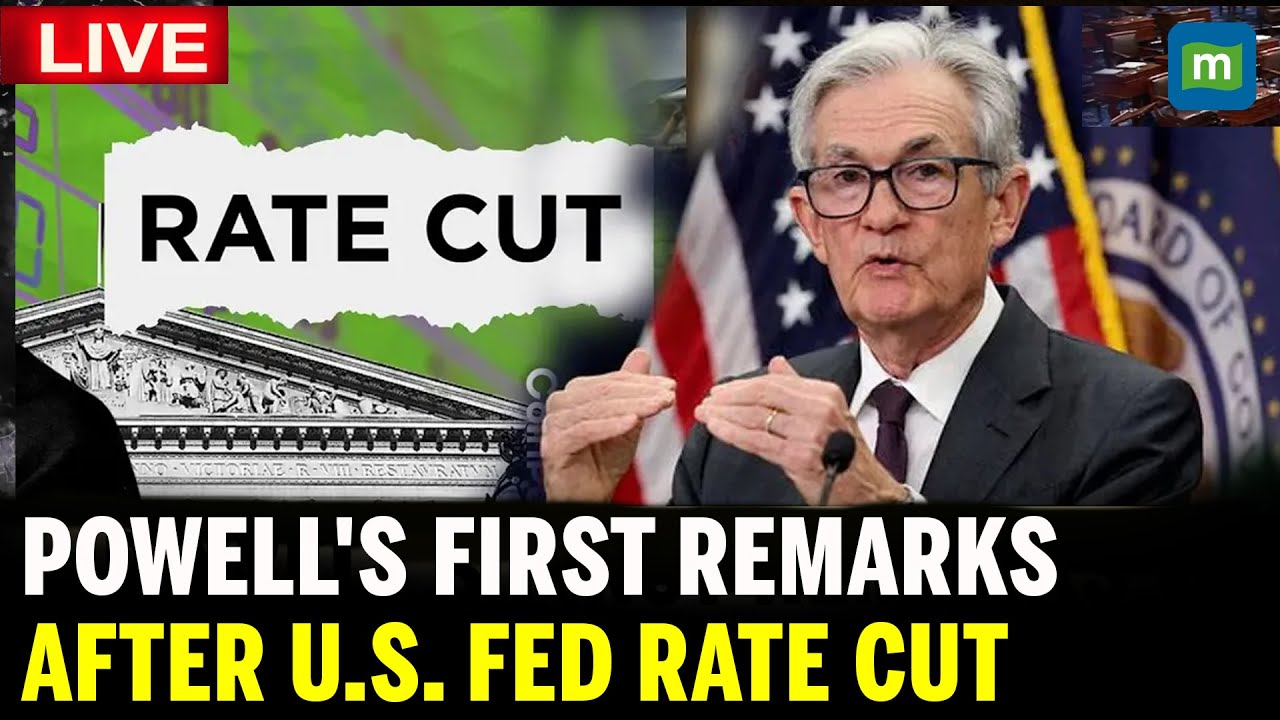🔴US Fed Rate Cut LIVE | FOMC Meeting LIVE | Jerome Powell Speech LIVE | US Fed Meet Today LIVE