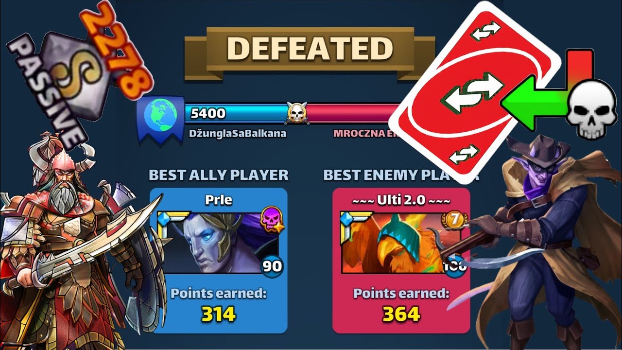 Duval’s Uno Reverse Card Passive Is Crazy! | Empires and Puzzles Alliance War 