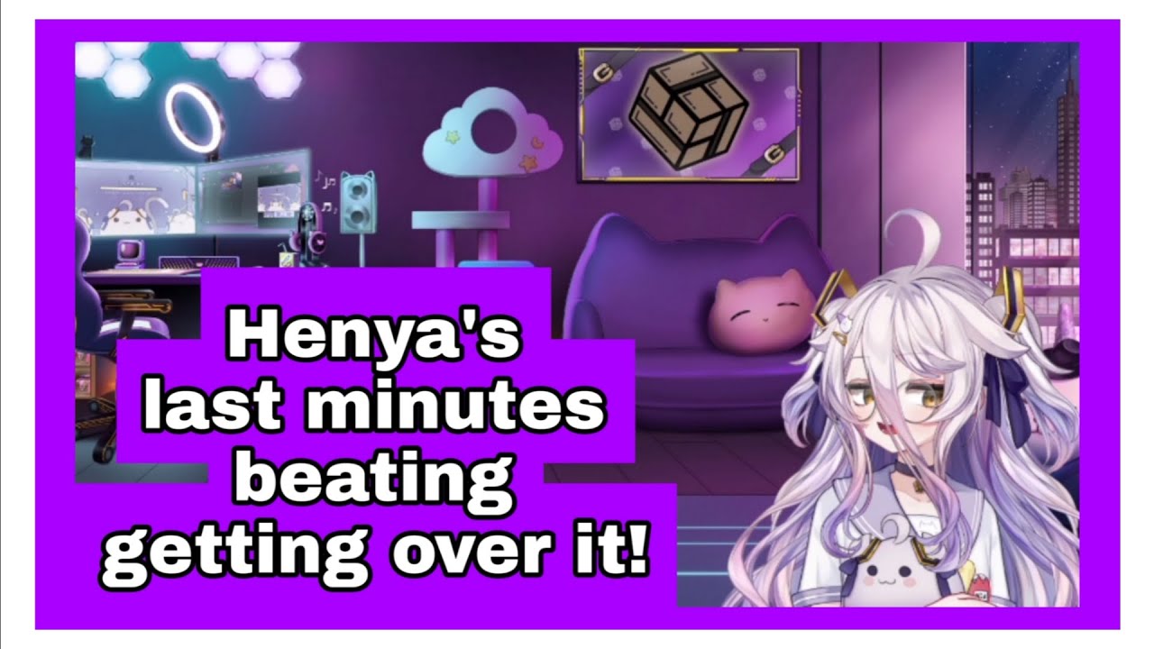 Henya The Genius's last minutes beating Getting Over It