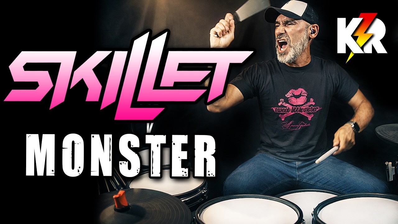 Skillet - Monster - Drum Cover (Millenium MPS-850)