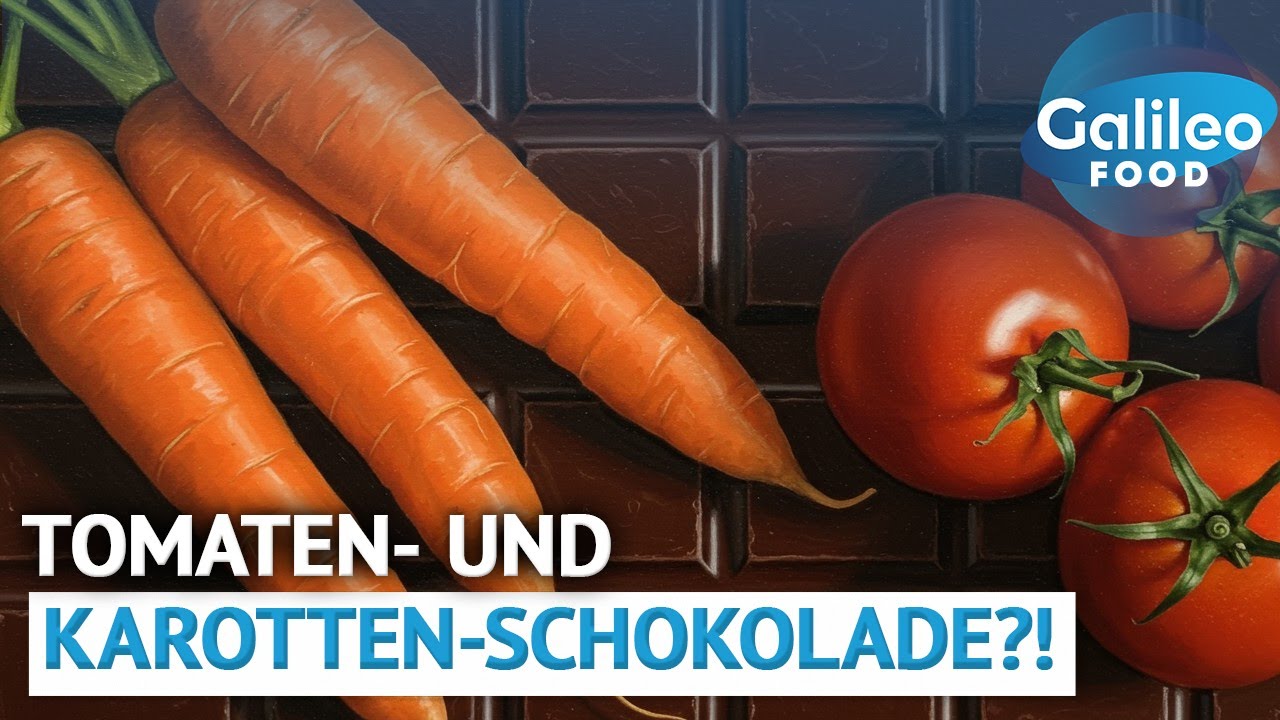 Schoko-Revolution: Gem&uuml;se-Schokolade soll die S&uuml;&szlig;waren-Welt ver&auml;ndern! | Galileo Food
