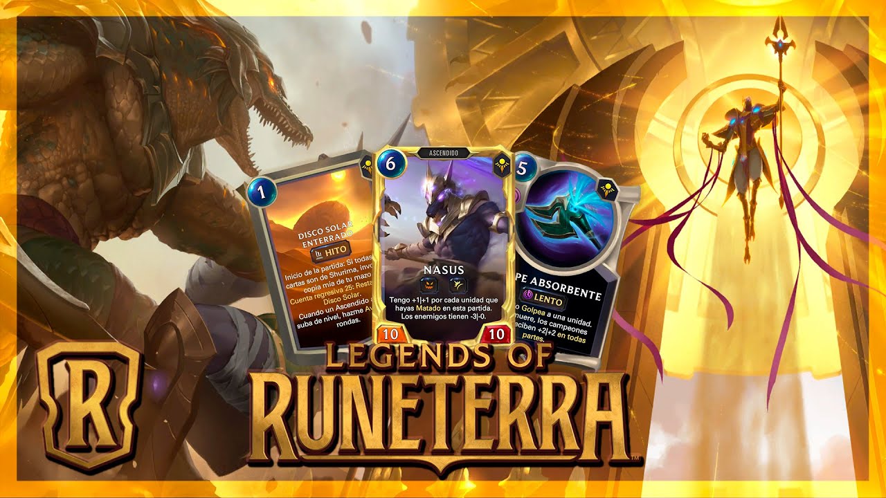 Deck Azir, Nasus & Renekton - Tres a falta de uno!! | Estándar | Legends of Runeterra | Kazuki