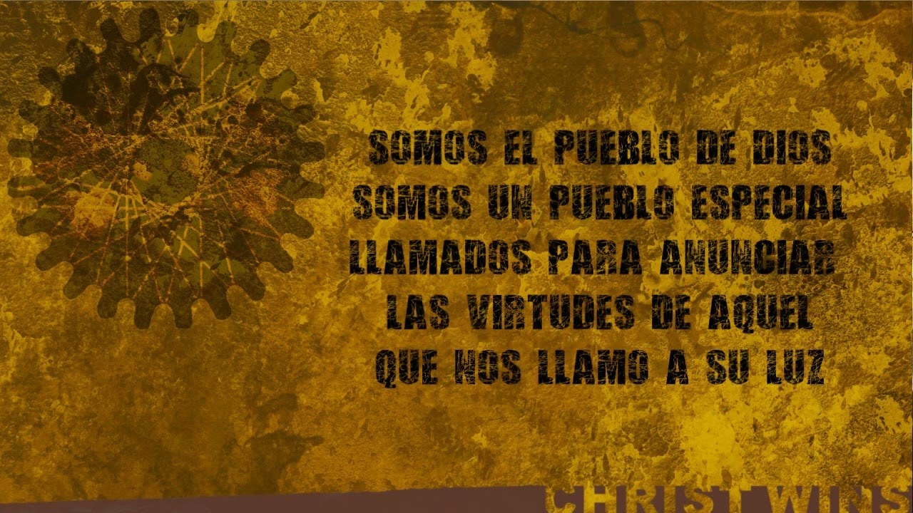 somos el pueblo de dios - jóvenes de la iglesia menonita - con letra, lyrics