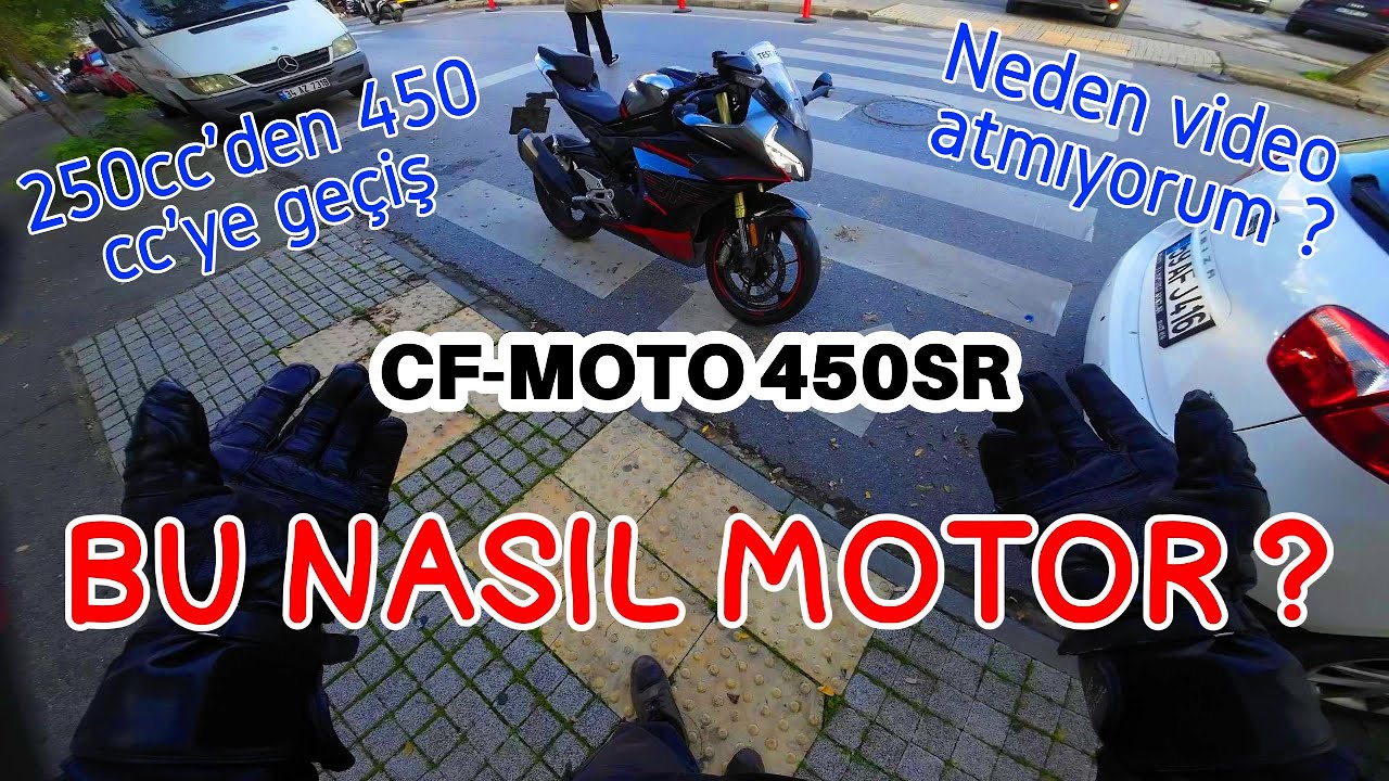 CF MOTO #450sr  TEST ETTİM (PSİKOPAT MAKİNA) I MOTOVLOG #6