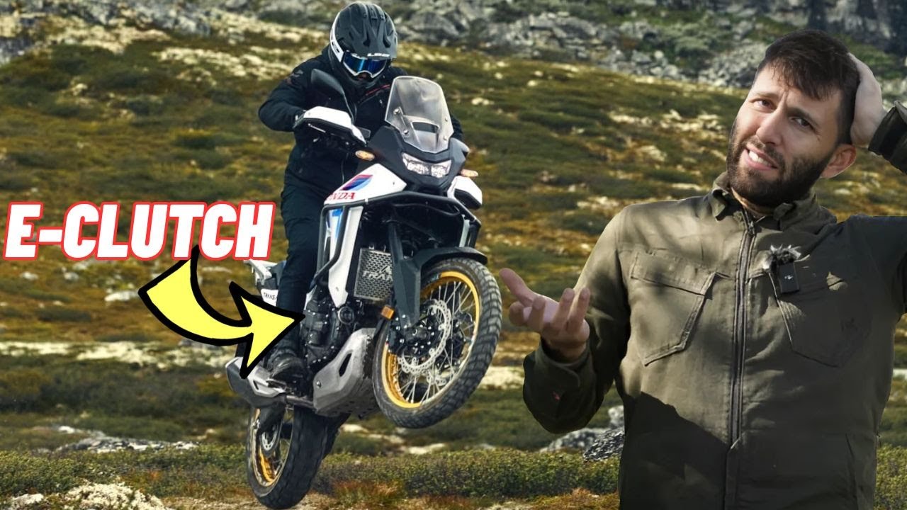 La nuova Honda Transalp con E-CLUTCH è...