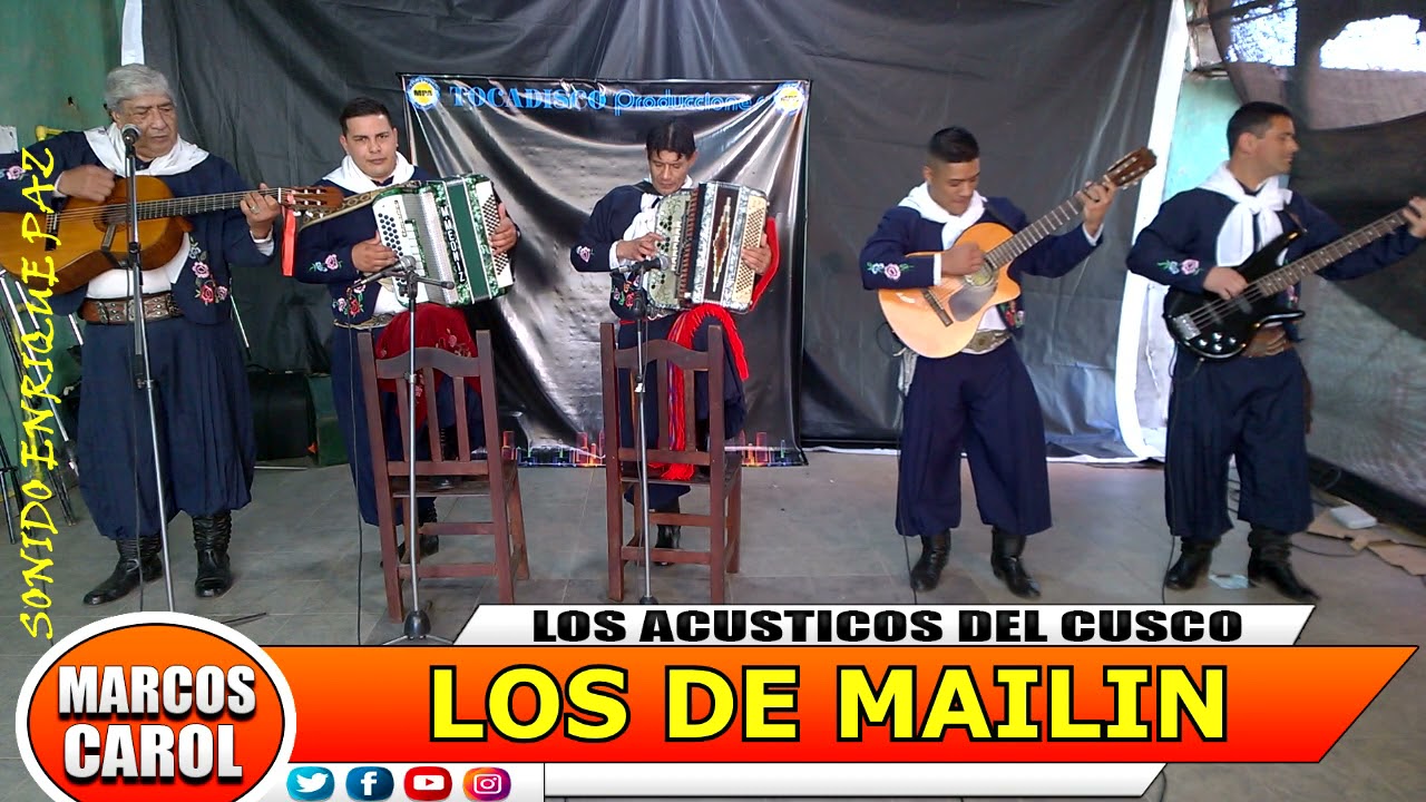 LOS DE MAILIN EN VIVO 2021 EN LOS ACUSTICOS DE EL CUSCO