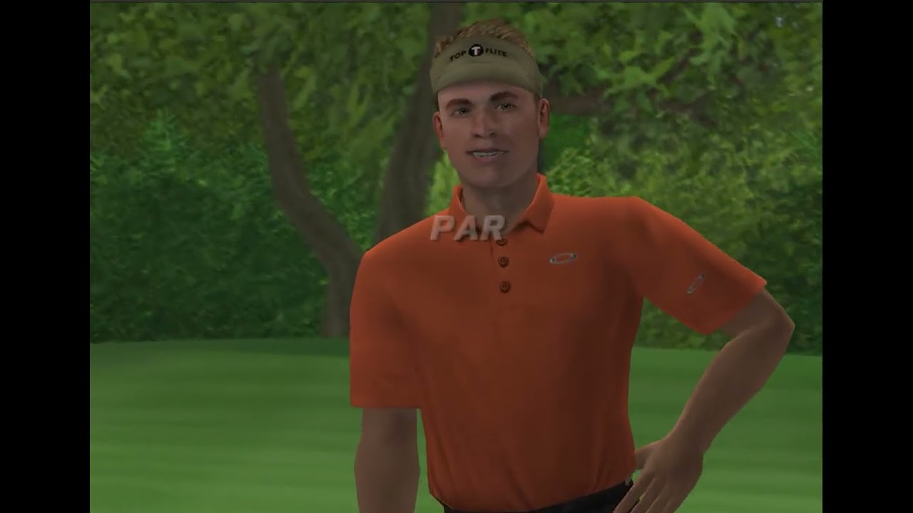Tiger Woods PGA Tour 06 Ricky Barnes  Challenge - PS2 PlayStation 2 Game Play