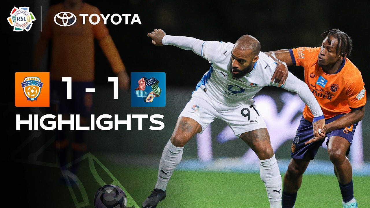 All level! 🤝 Al Fayha and NEOM S.C. share the points ⏱️ | Powered by Toyota