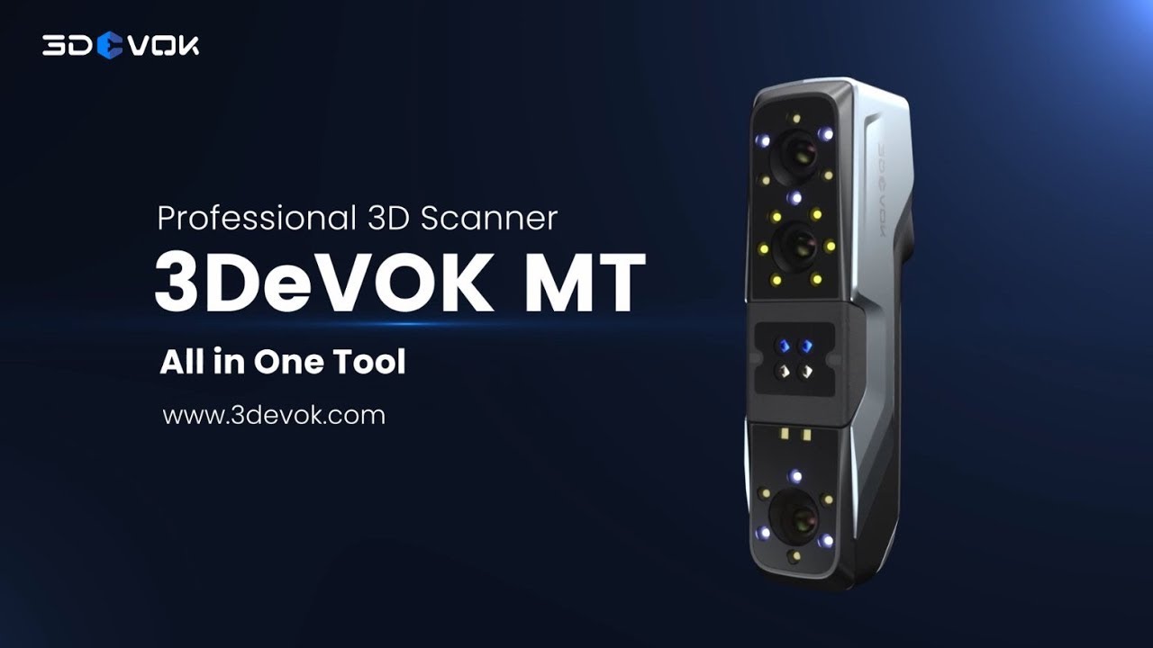 Introducing the All-New 3DeVOK MT Professional 3D Scanner &ndash; Redefining What A Tool Can Be