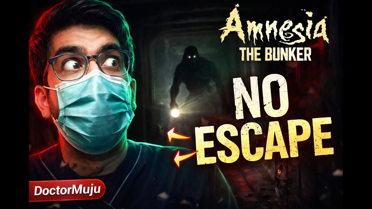 Amnesia: The Bunker LIVE Gameplay 😱 Full Horror Survival Walkthrough | DoctorMuju