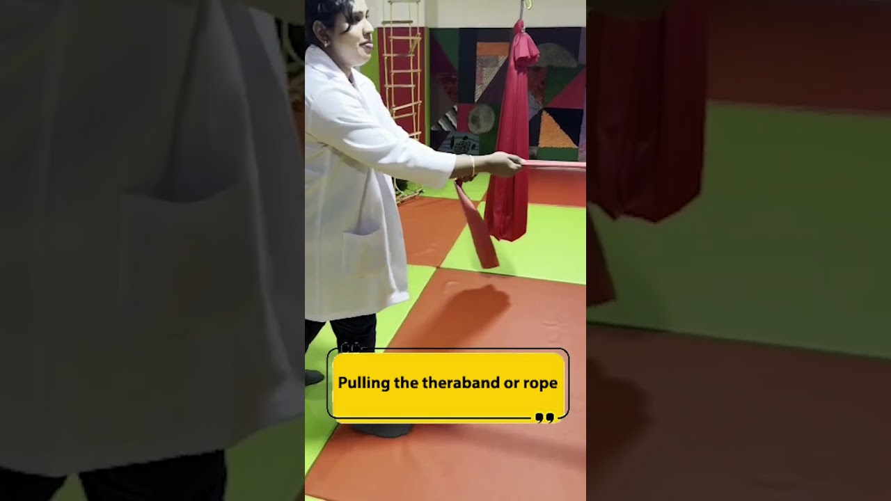 Activities to reduce hand flapping in children.