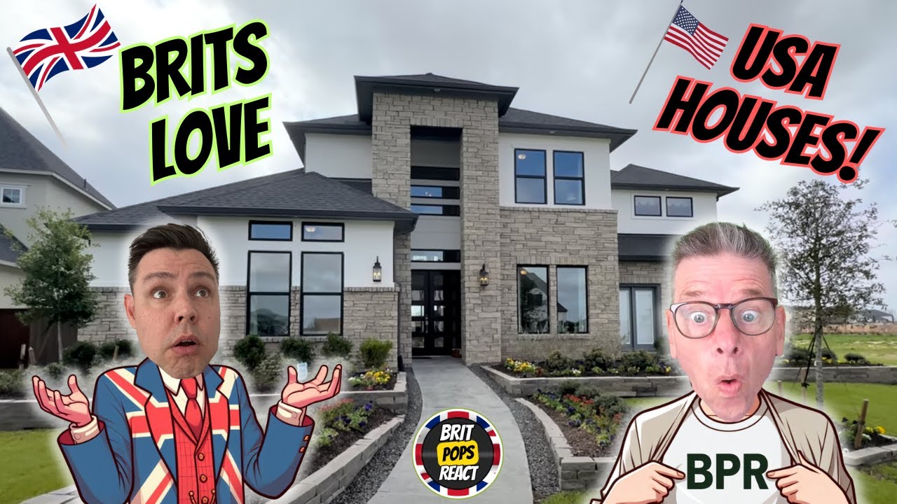 BRIT DADS REACT to Breathtaking Modern House Tour Houston Texas FIRST TIME WATCHING
