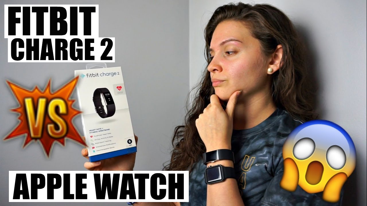 Fitbit Charge 2 Review & Apple Watch Comparison | Battle of the Fitness Trackers