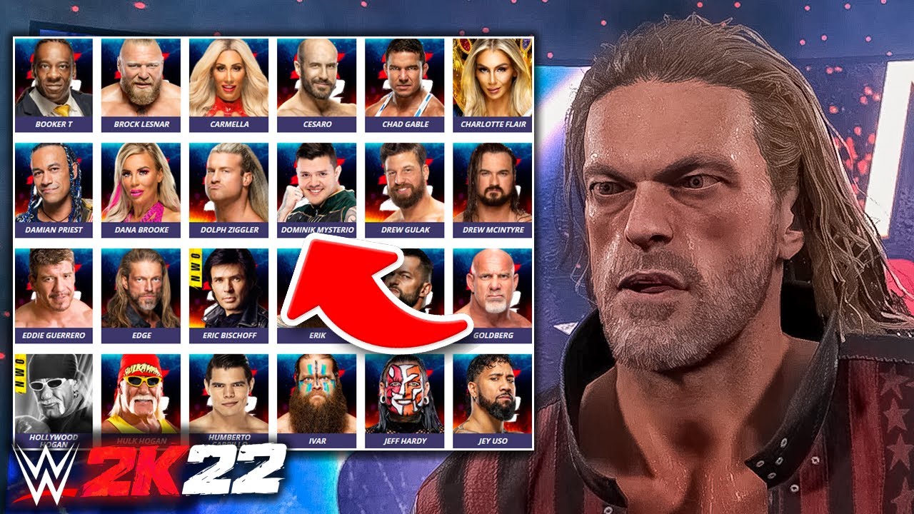 WWE 2K22 Roster Reveal (every superstar confirmed as of right now)