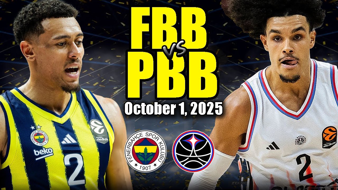 Paris Basketball vs Fenerbahce Beko Istanbul Full Game Highlights - September 30, 2025 | EuroLeague