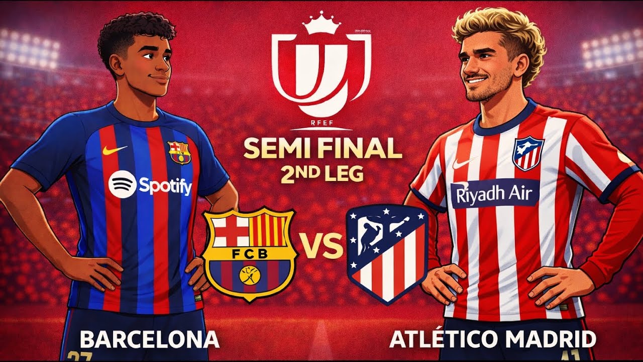 🎮 Ep 85 | 4-0 DOWN! 😳 Can Barcelona Survive? | Barcelona vs Atlético Madrid | Semi Final 2nd Leg 