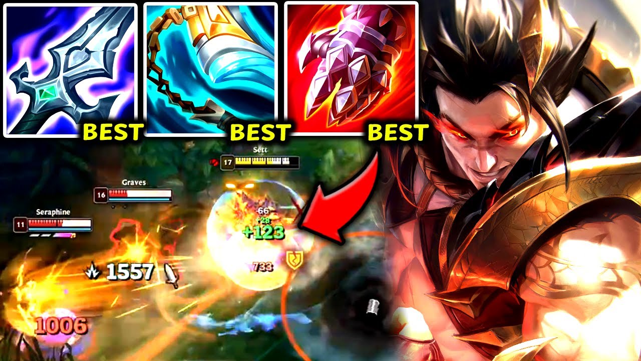 SETT TOP IS MY #1 PICK TO DEMOLISH EVERYONE (THIS PATCH IS👌) - S14 Sett TOP Gameplay Guide