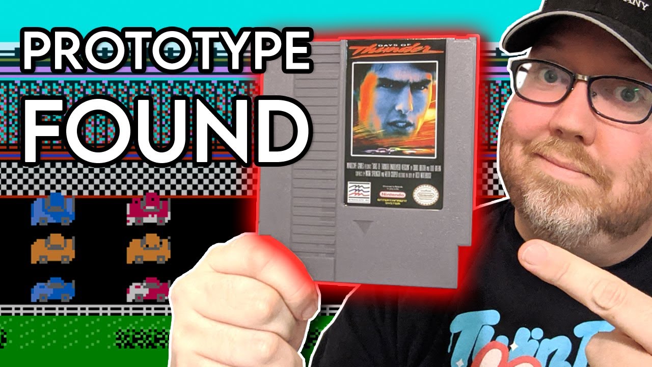 Unpublished DAYS OF THUNDER for NES FOUND!