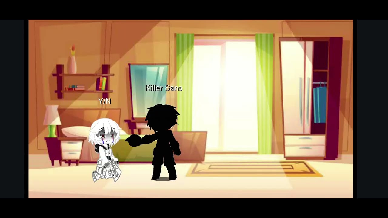 Sans AUS reacts to Y/N being bullied and sad 😔 Part 2 #gachanox #fantasy #fyp #undertale