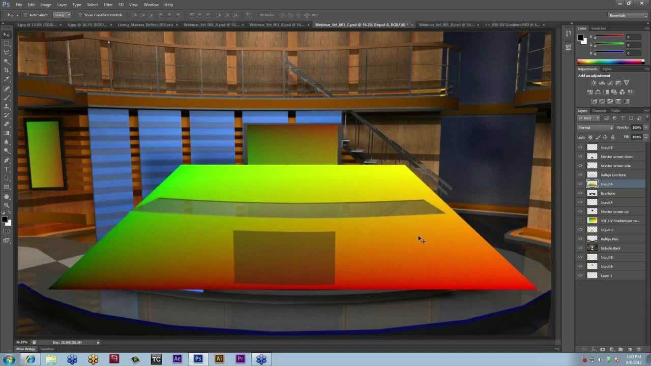 Webinar Escenarios Virtuales con Newtek VSE y Adobe Photoshop