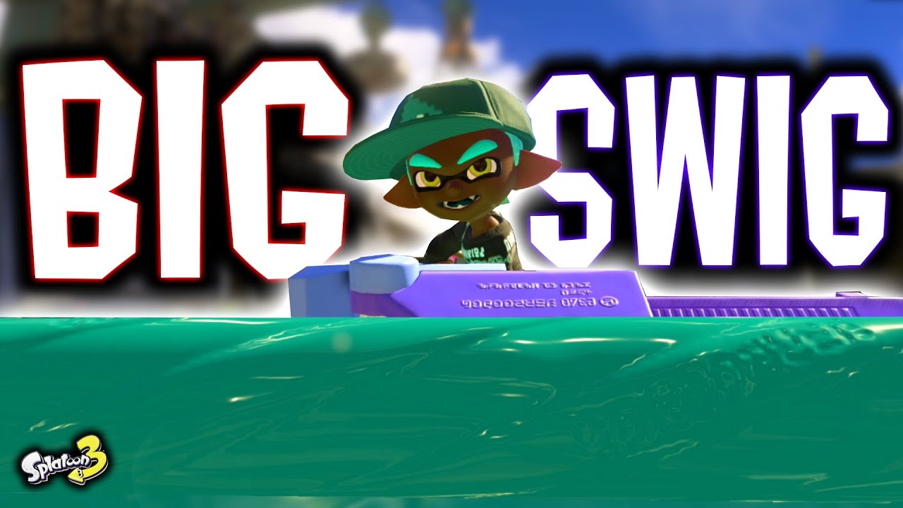 THE SPLATOON 3 BIG SWIG ROLLER EFFECT