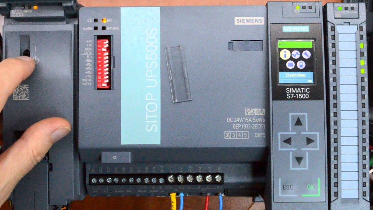 Simatic SITOP UPS500S 6EP1933-2EC51 test in table