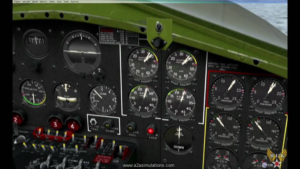 A2A Simulations B-17 Accu-Sim Familiarization Part 5 of 5